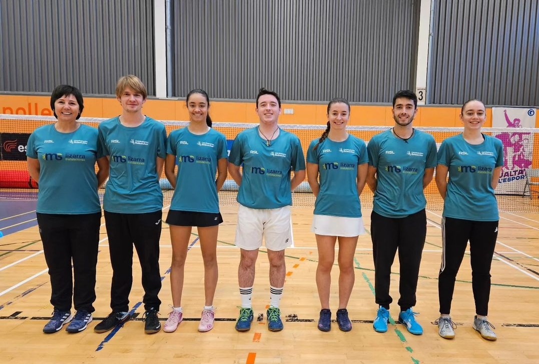 El B&aacute;dminton Belmecher arranca la Liga Nacional de Clubes de Catalu&ntilde;a con pleno de victorias